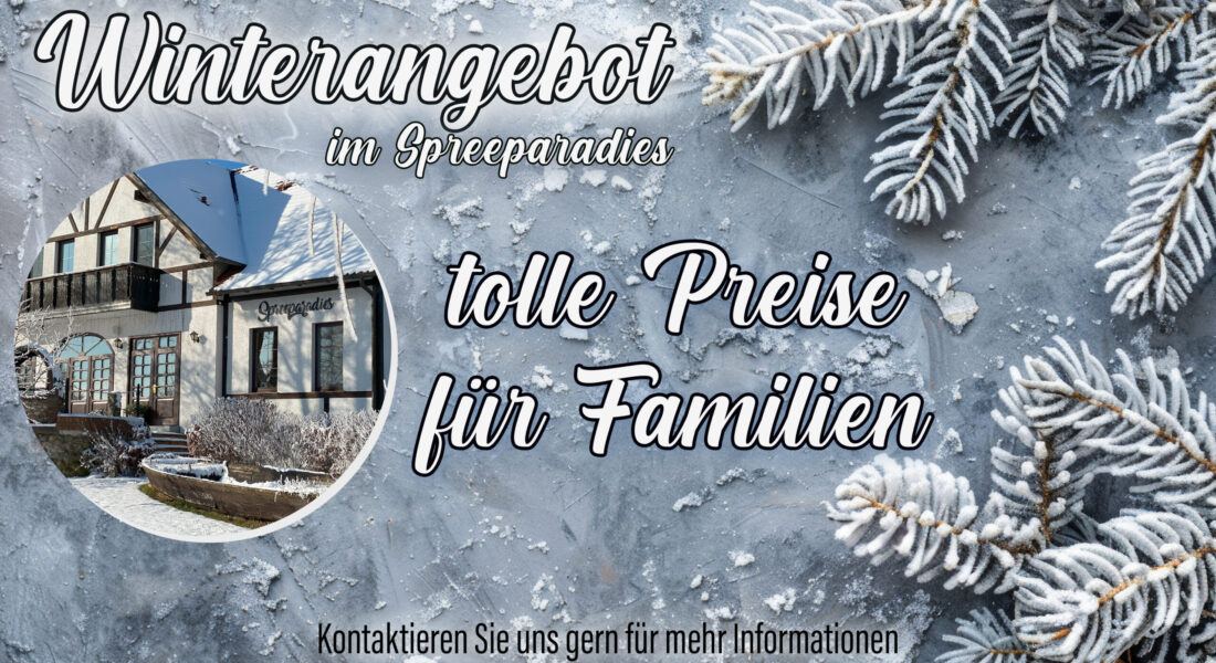 Weihnachtsangebot für Familien