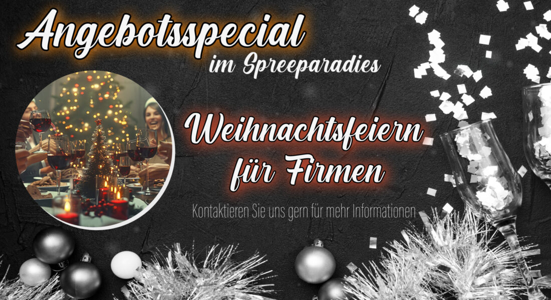 Weihnachstfeiern für Firmen